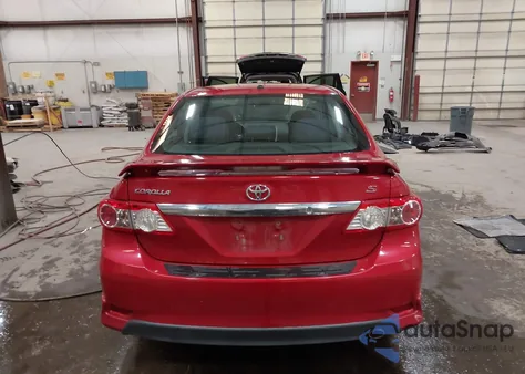 2013 Toyota Corolla S from USA, damaged, VIN 2T1BU4EE6DC102553